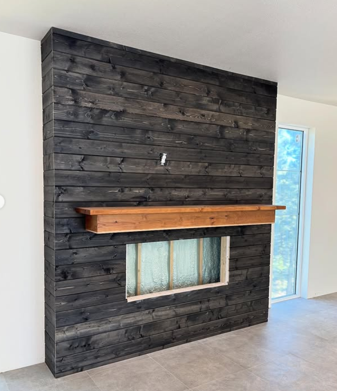 Fireplace - finished shell