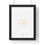 Thumbnail: Framed Poster For God So Loved The World John 3:16 White