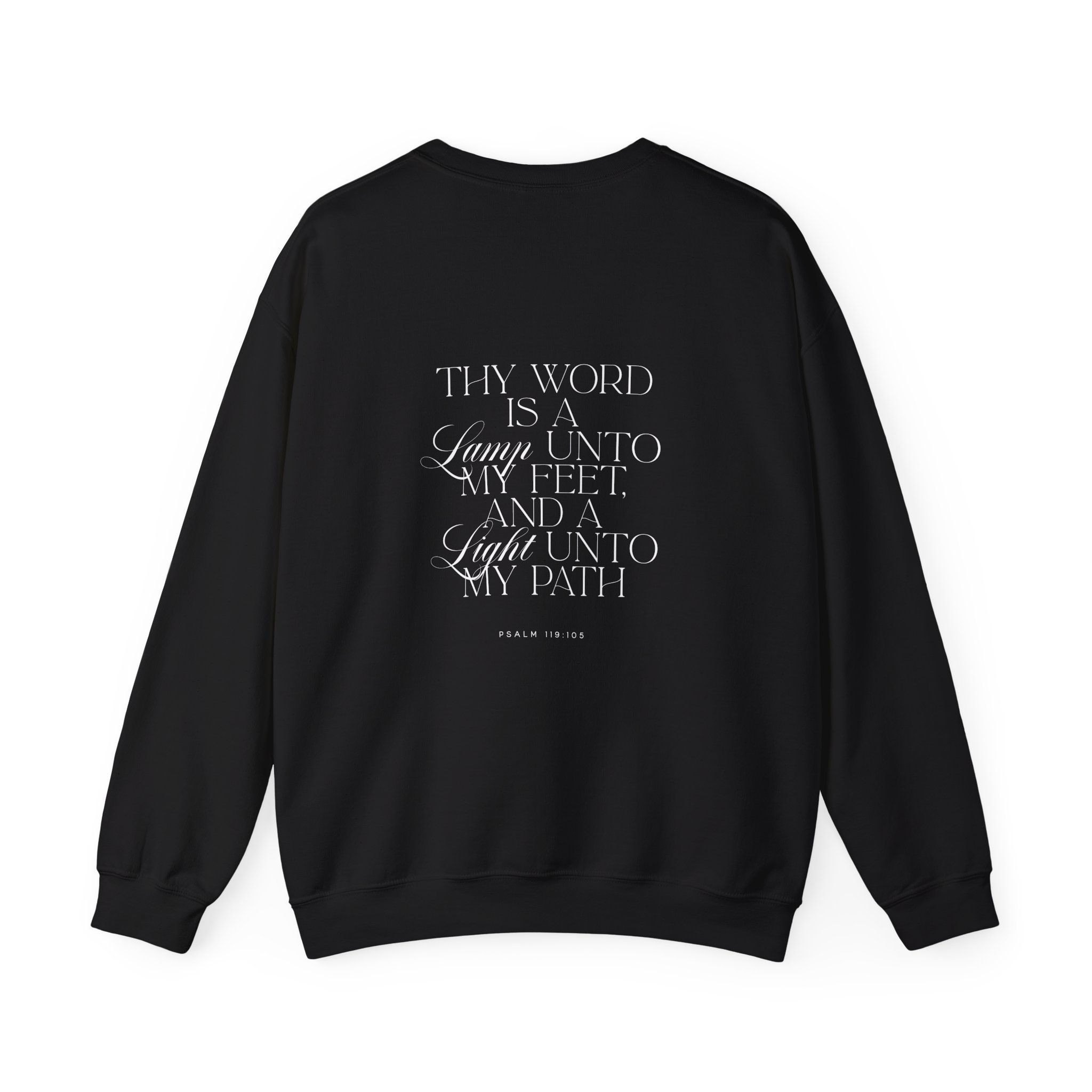 Sweatshirt Thy word is a lamp Psalm 119:105
