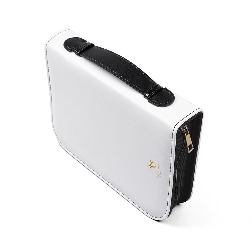 Thumbnail: Bible Bag Carrier White