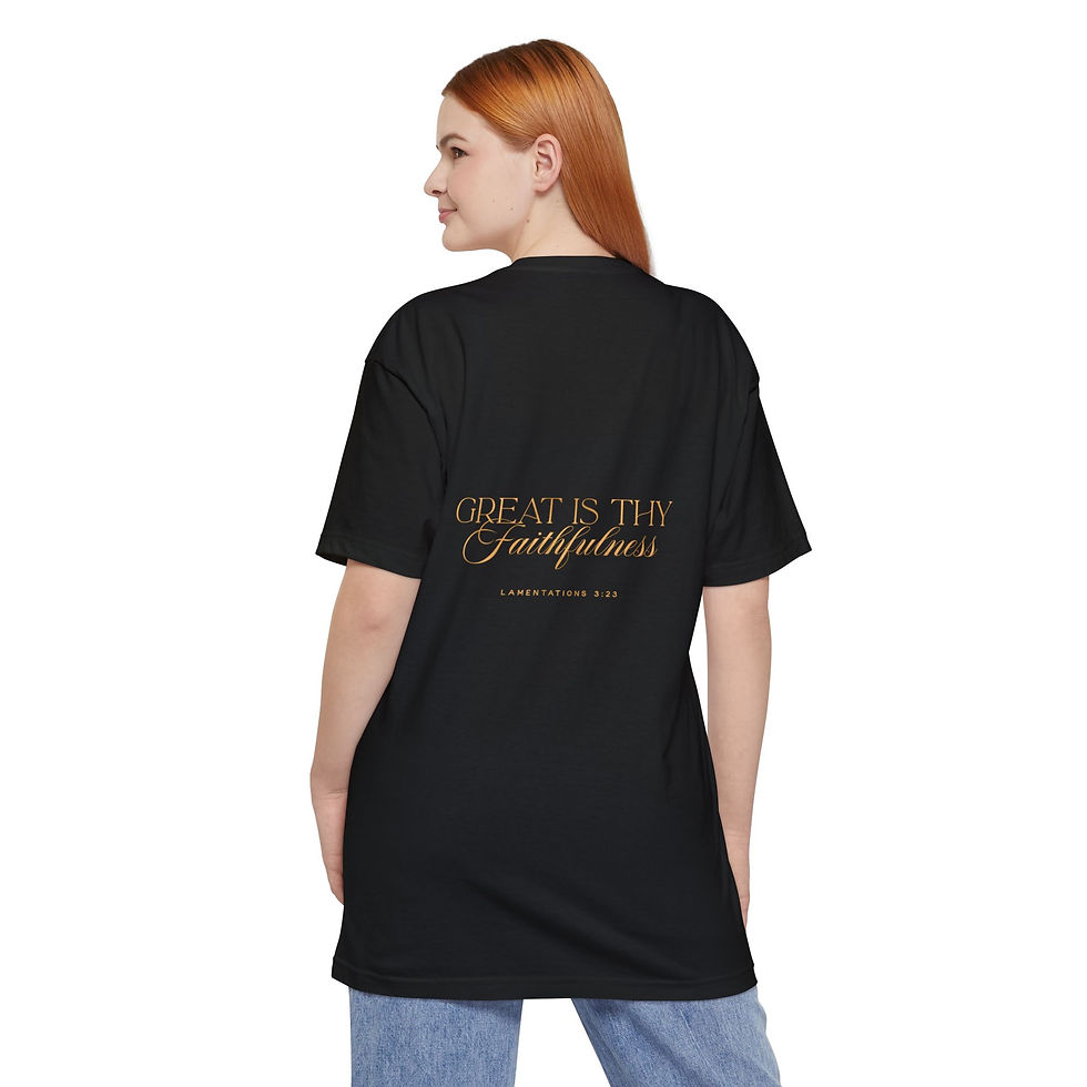 Thumbnail: T-Shirt Great Is Thy Faithfulness Lamentations 3:23