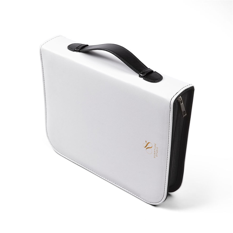 Thumbnail: Bible Bag Carrier White
