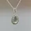 Thumbnail: CZ Teardrop Pear Keepsake Inclusion Necklace