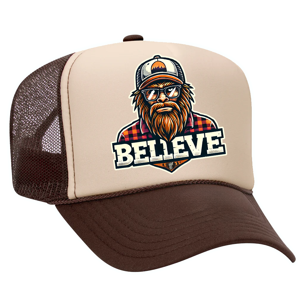 "BELIEVE: The Trucker Hat for Legends & Hustlers" 🚀