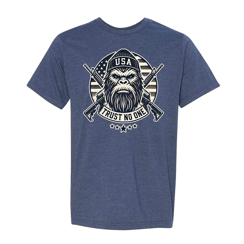 Thumbnail: Bigfoot Trusts No One - Tee