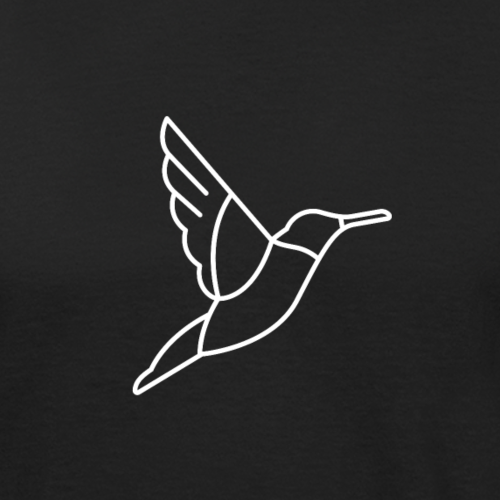 Miniature : T-shirt "HHR" - noir (colibri seul)