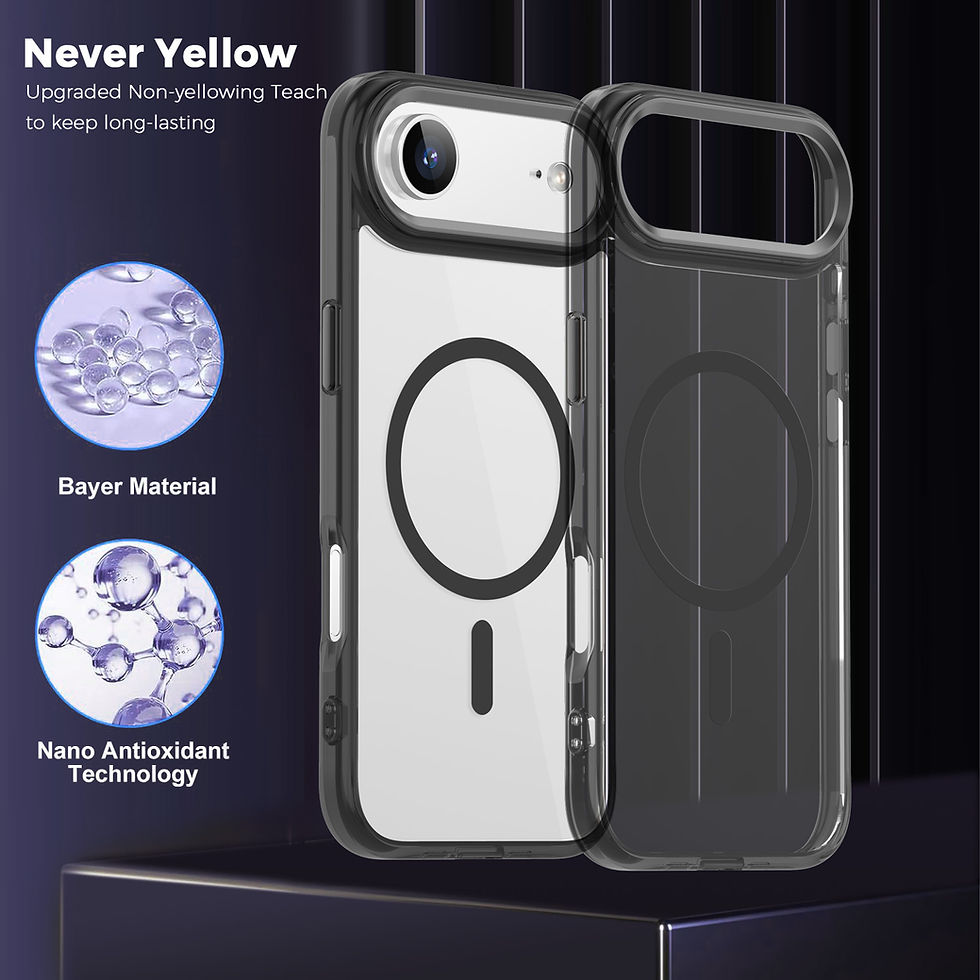 Thumbnail: Tough Acrylic 2 Tone Magnetic Magsafe Case For Apple iPhone 17 Air