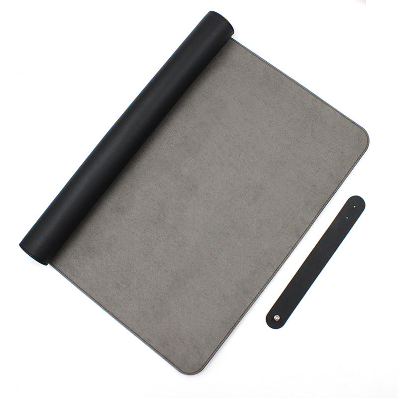 Thumbnail: Ultra Thin PU Leather Large Desk Mat 80 x 40 cm