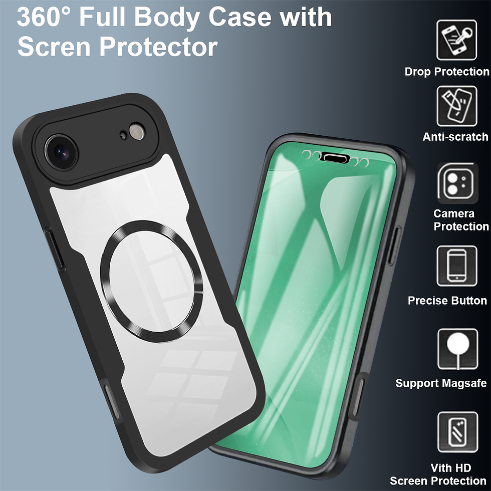 Thumbnail: MagSafe Case with Built-in Screen Protector Compatible with iPhone 17 Air