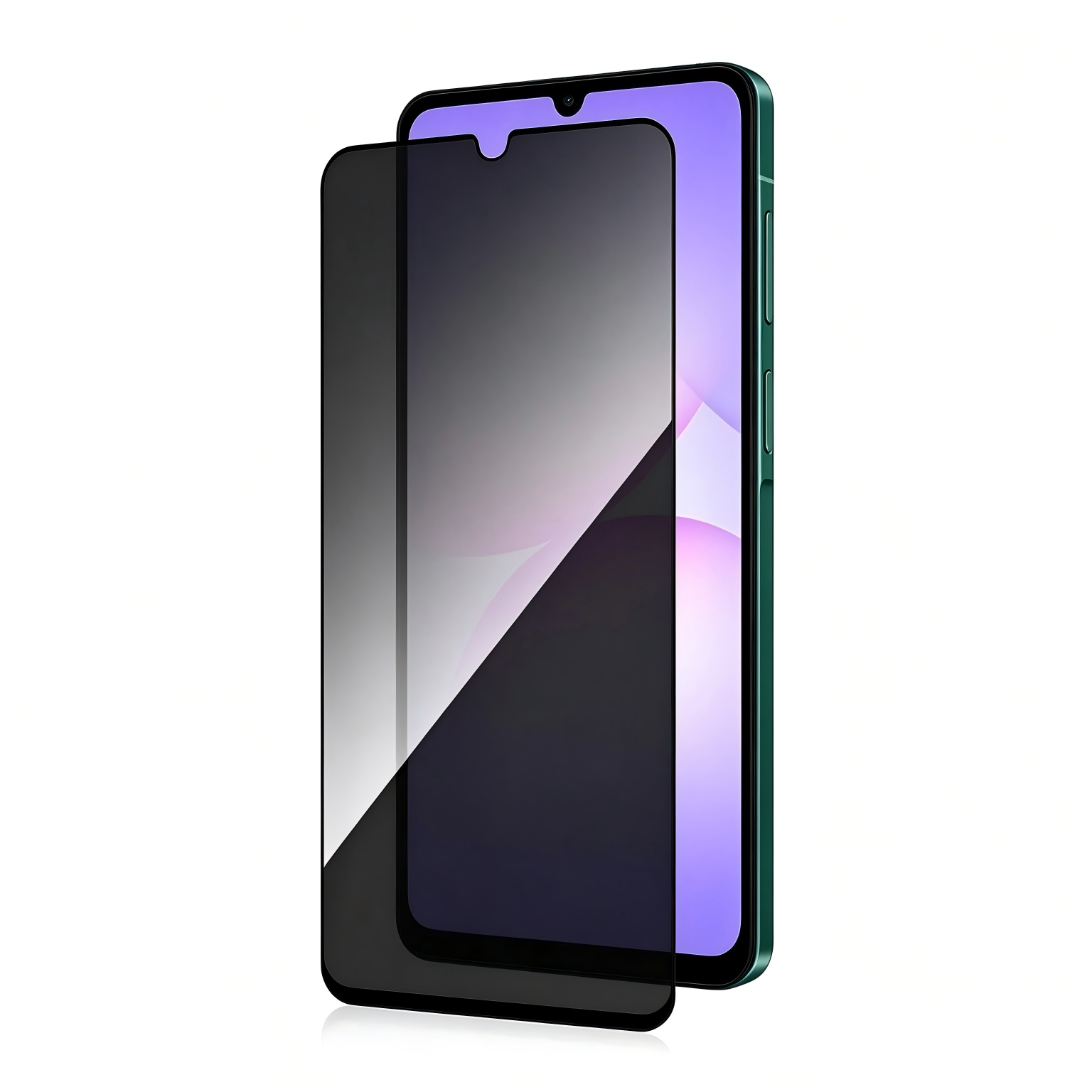 TUFF LUV 2.5D Privacy Glass Screen Protector Compatible With Galaxy A08