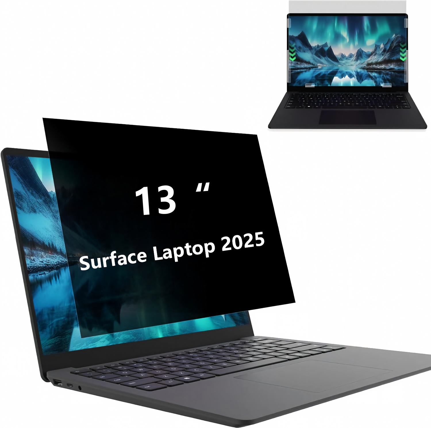 4-Way Privacy Screen for Microsoft Surface Laptop 13 (2025)