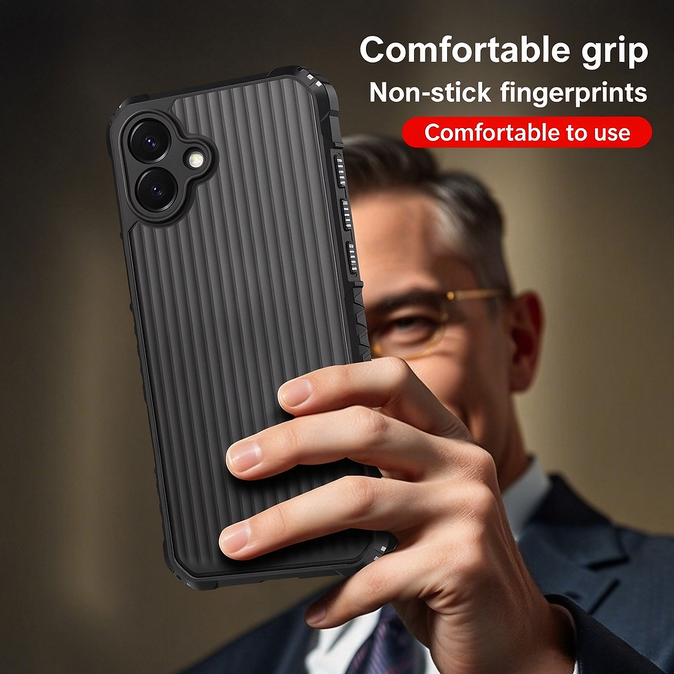 Thumbnail: TUFF LUV ArmorFlex Case Compatible With Galaxy A08- Black