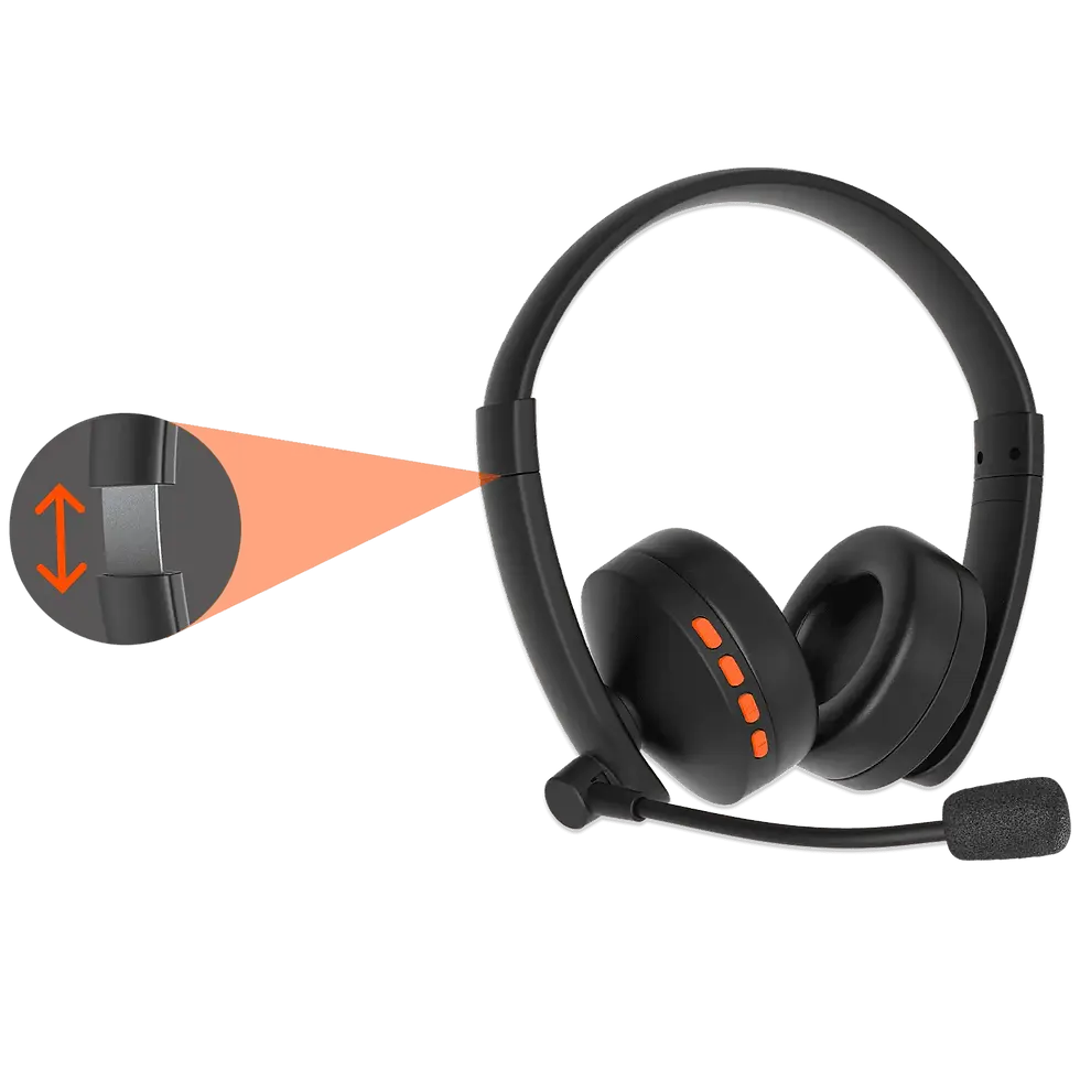 Thumbnail: MEETION MT-BTH003 Wireless Bluetooth Headset with Microphone