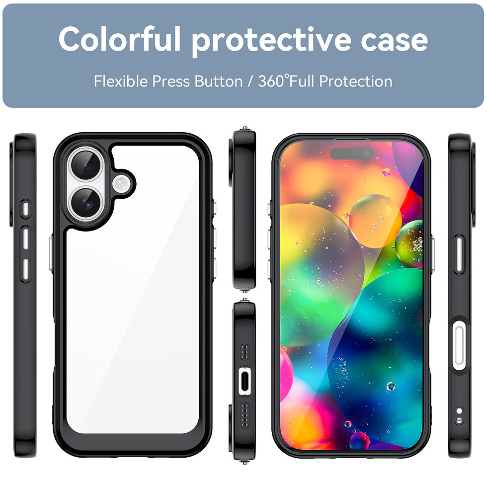 Thumbnail: Rugged Shockproof Case Compatible with iPhone 17