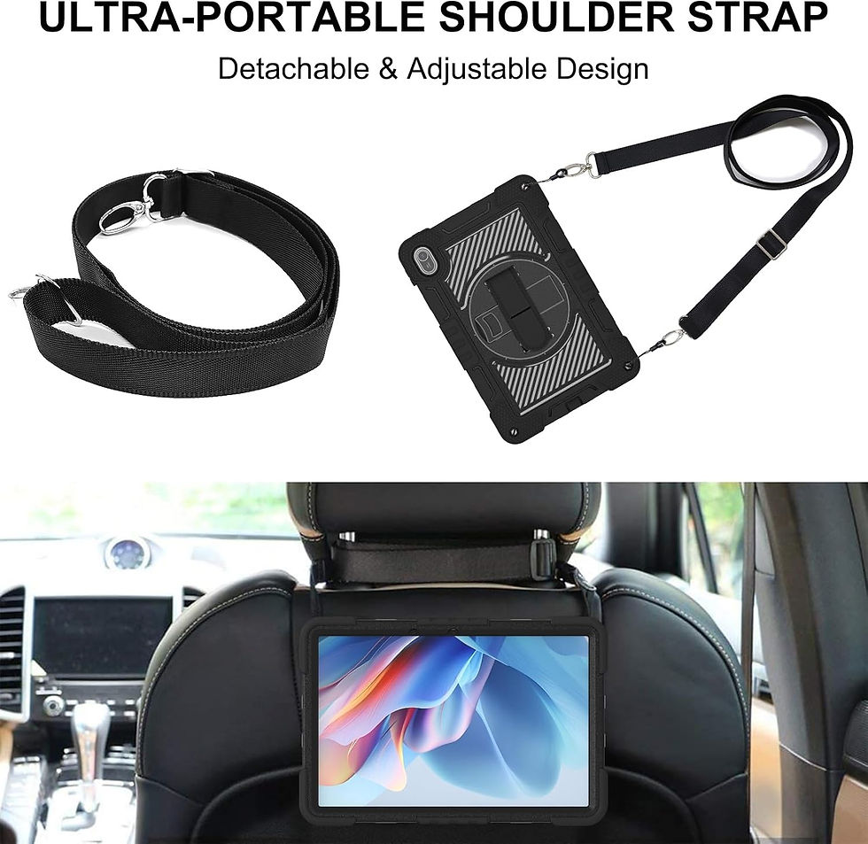 Thumbnail: Armour Jack Rugged case Huawei Matepad SE 11" Black