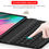 Thumbnail: Bluetooth Keyboard Case for Samsung Galaxy Tab S10 FE Plus 13" SM-X620/X626