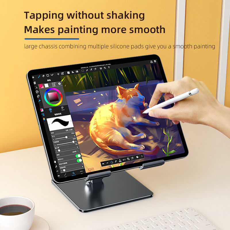 Thumbnail: 360° Rotating Table Holder for 7-14" Tablets