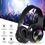 Thumbnail: Wireless Bluetooth 5.0 Foldable Headphones With LED Ring Light