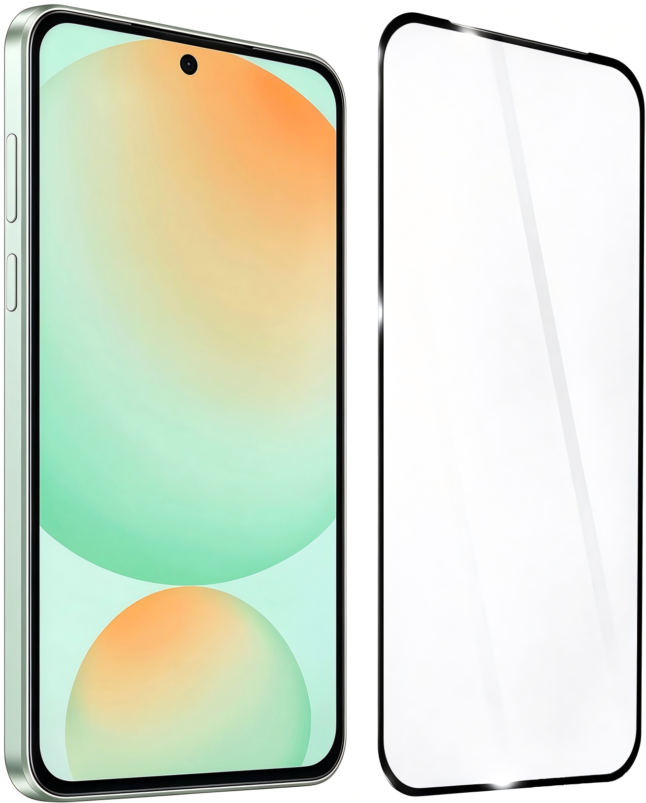 TUFF LUV 2.5D Full Screen Tempered Glass Compatible With Galaxy A17