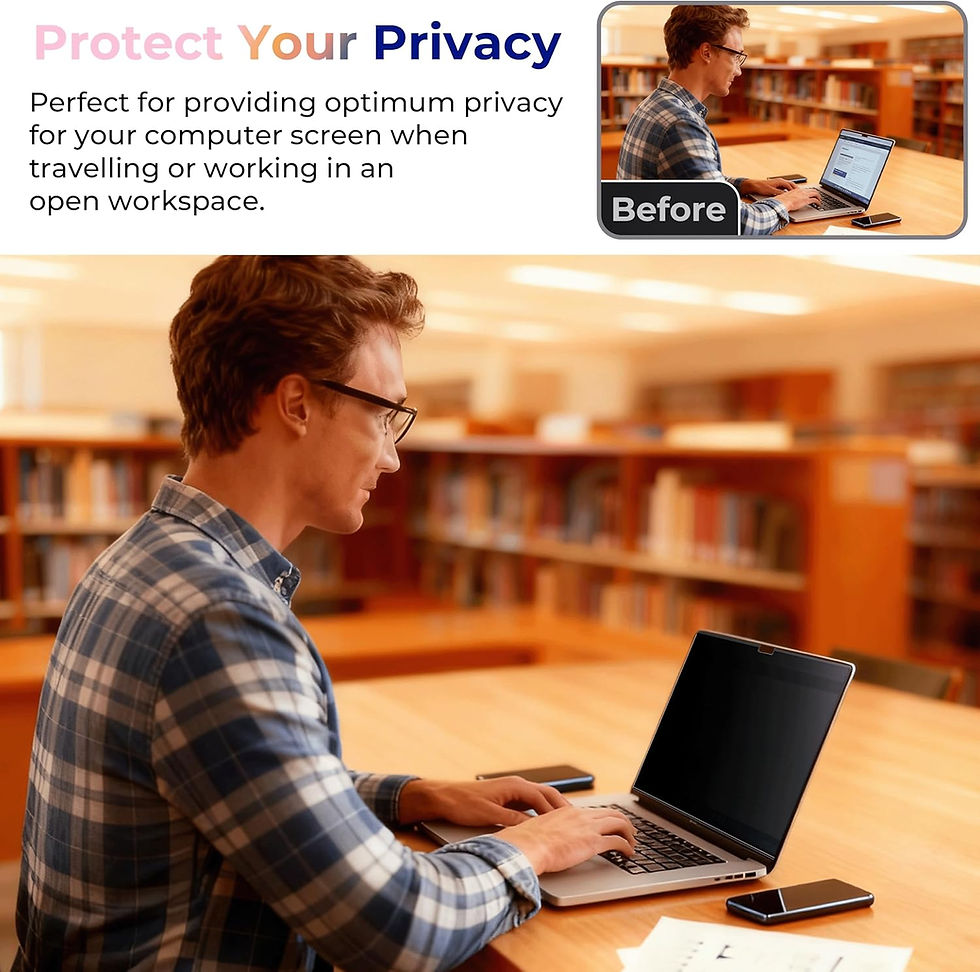 Thumbnail: 2-Way Magnetic Privacy Screen Filter for Macbook Neo 13"