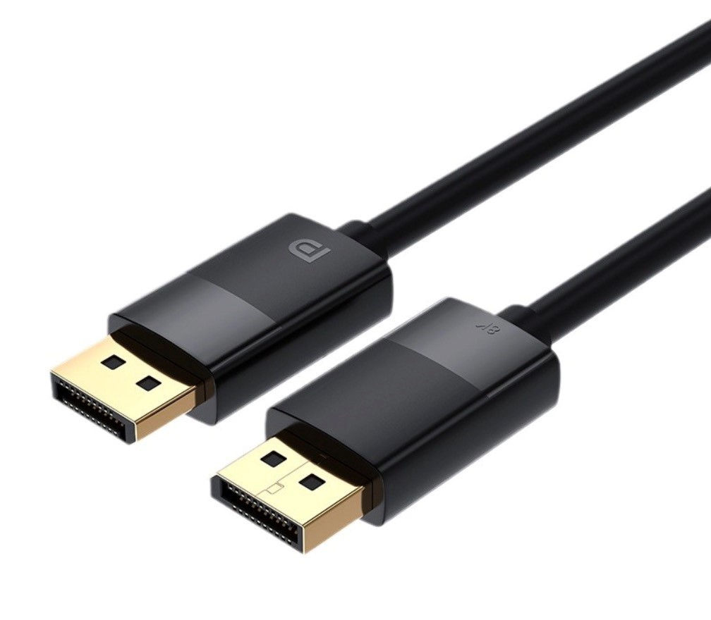 DP 1.4 DisplayPort Cable 8K@60Hz 4K@144Hz Gold-Plated Male to Male –2M Black