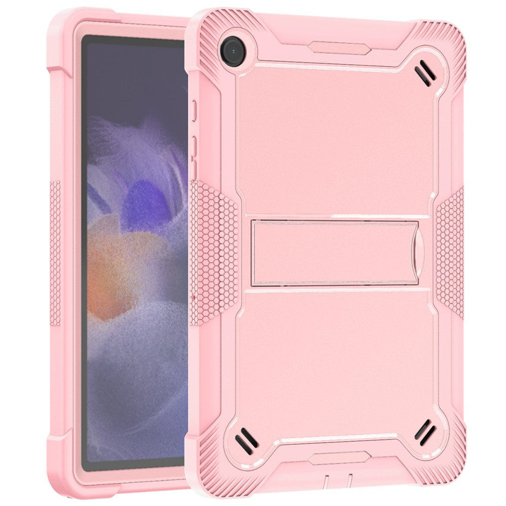 Rugged Case with Stand For Galaxy Tab A11 Plus (X230/X236) :  : Rose Gold
