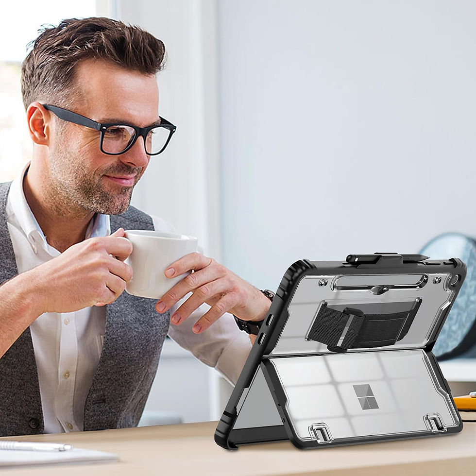 Thumbnail: Rugged Protective Case with Shoulder Strap & Pen Holder for Microsoft Surface Pr