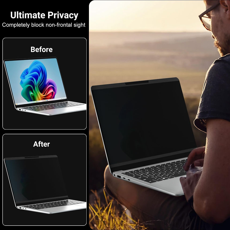 Thumbnail: 2 Way Magnetic Privacy Screen Protector for Microsoft Surface Laptop 7 15" (2037