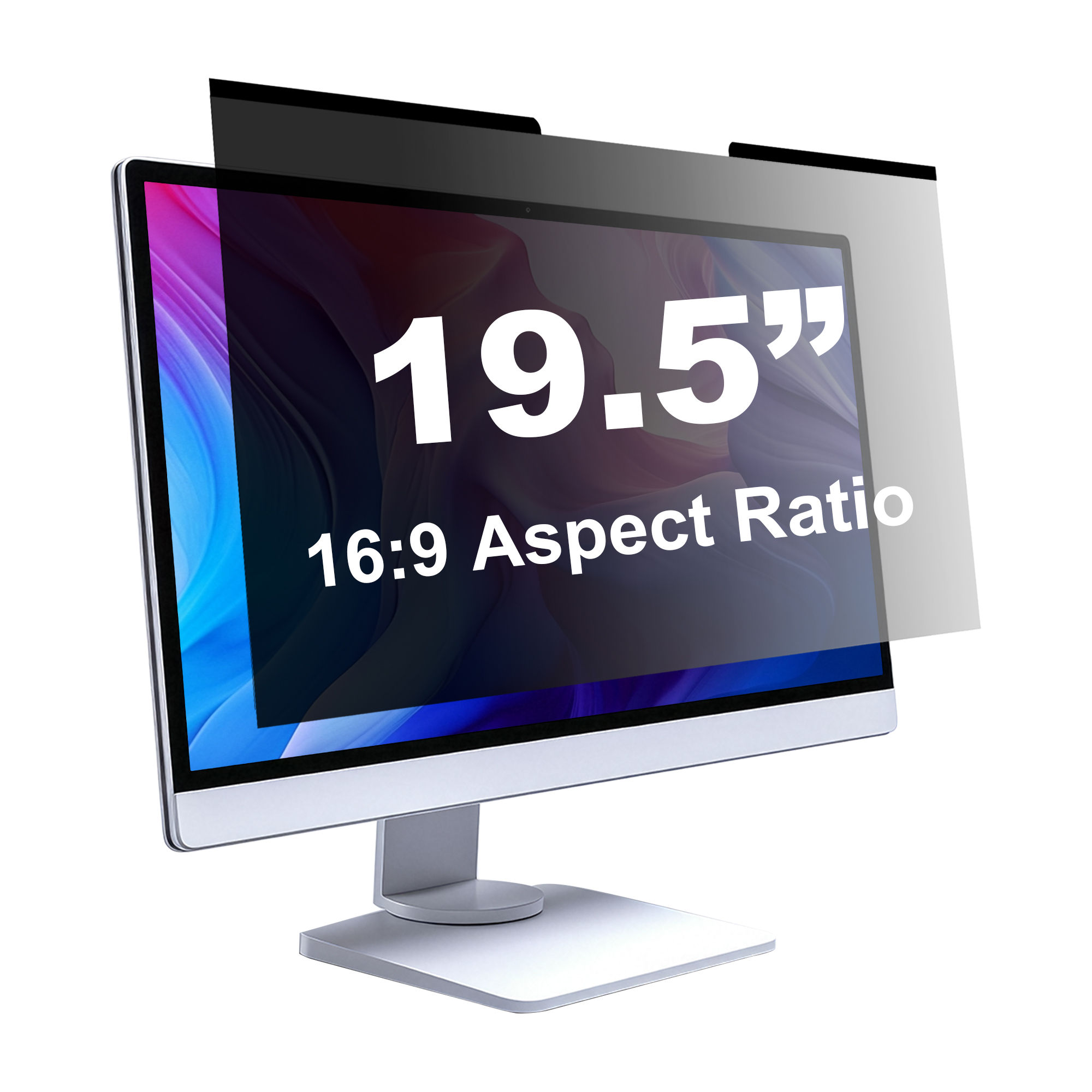 Universal 19.5 inch Magnetic Monitor Privacy Screen （16:9）439*244mm
