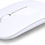 Thumbnail: Rechargeable Silent Dual-Mode Bluetooth & Wireless Mouse BT5.2+2.4G Type-C White
