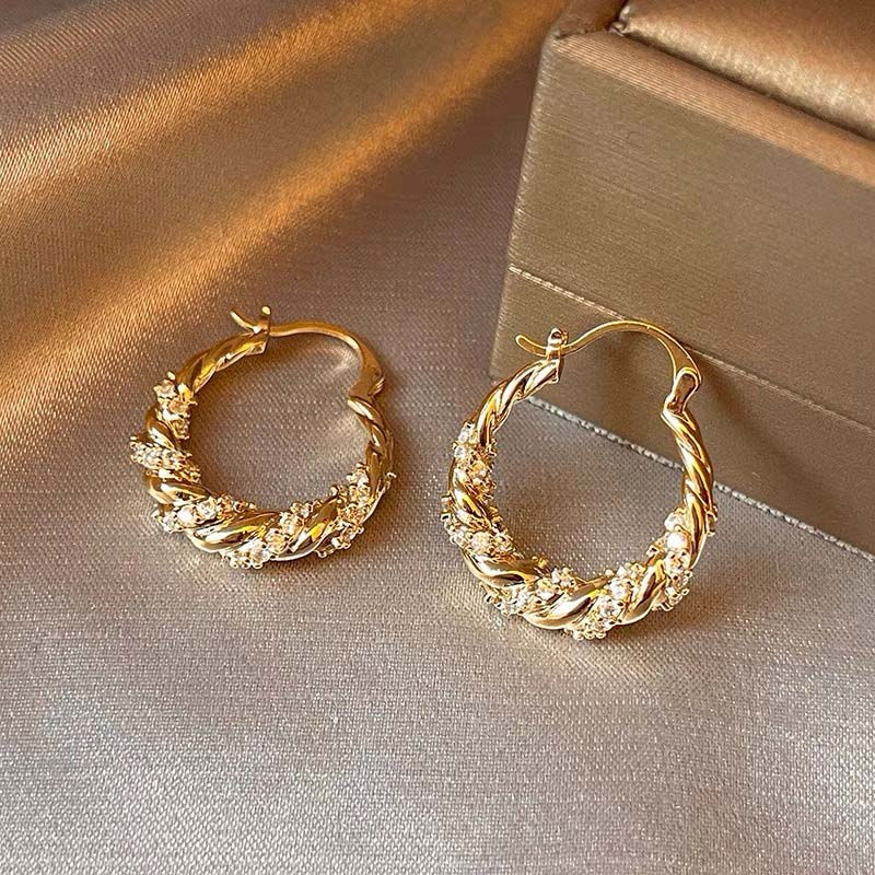 Thumbnail: Golden Ivy Hoops