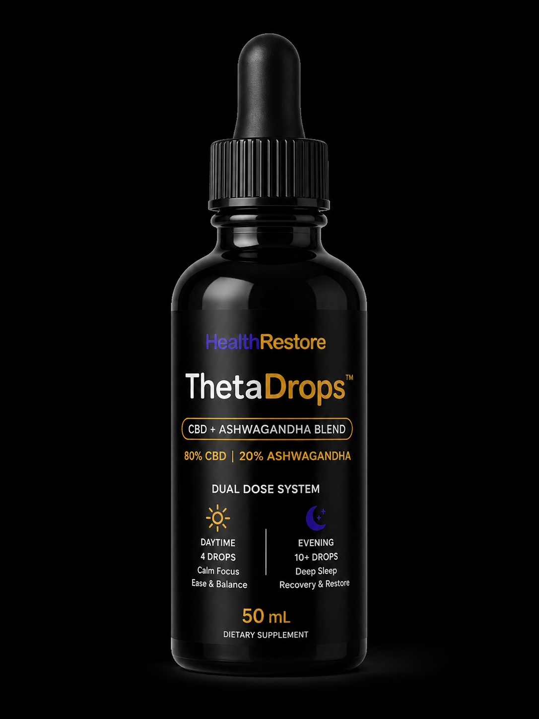 CBD + Ashwhaganda Drops