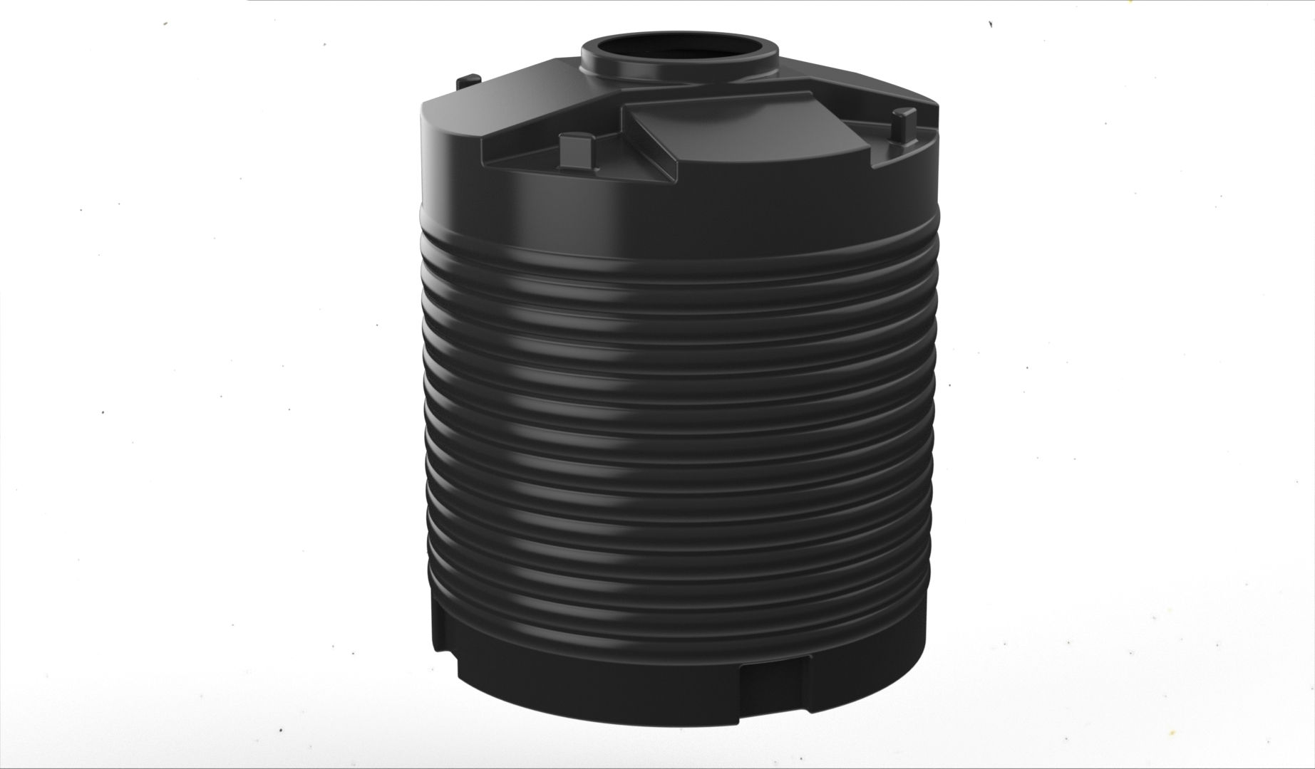 2200L Water Tank - Black