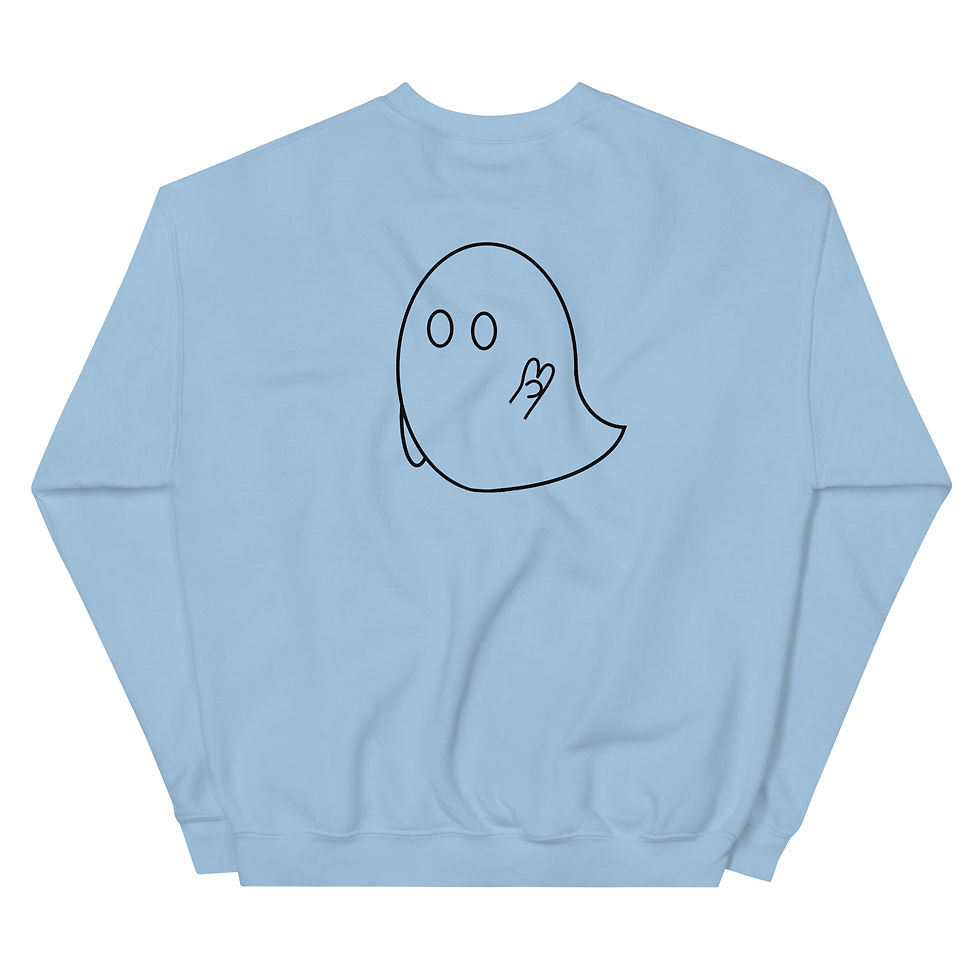 Thumbnail: Peace Lonely Ghost Sweatshirt