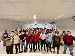 EM JAGUARIBE, JOSÉ AIRTON PARTICIPA DE EVENTO COM ACRÍSIO SENA