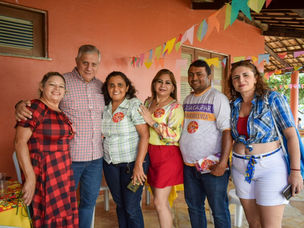 NA CAPONGA, JOSÉ AIRTON PARTICIPA DO ARRAIÁ DO LULA