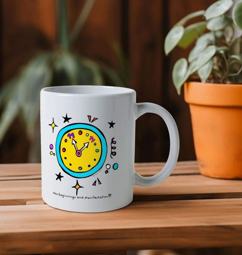 11:11 New Beginning and Ma - Ceramic Mug - Special Collection