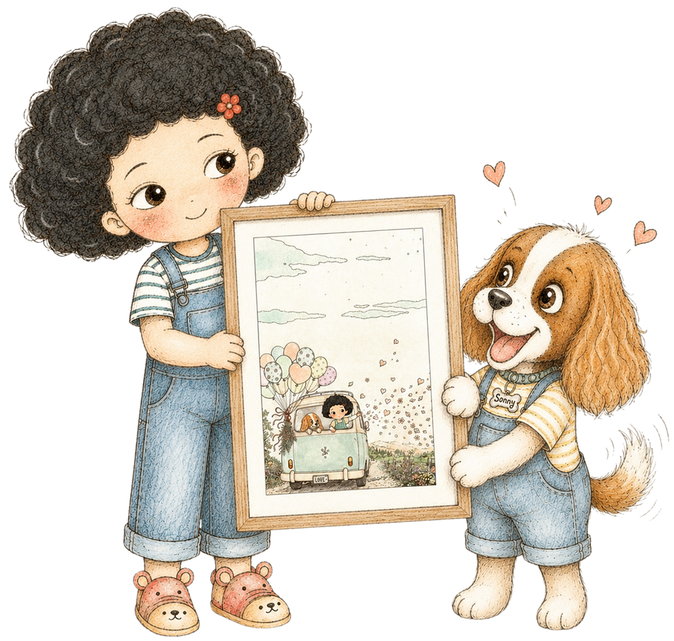 little-curly-and-sonny-holding-art-print.png