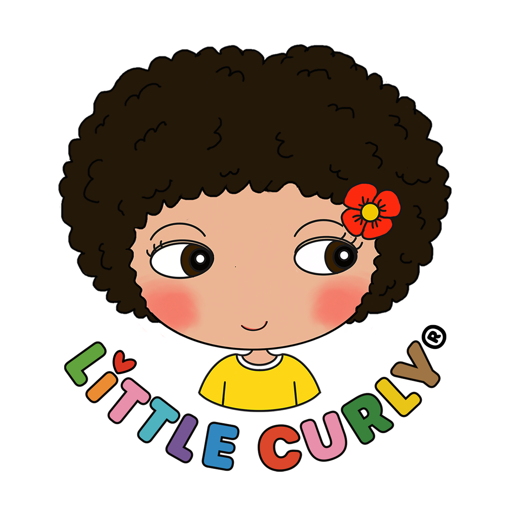 Positive Affirmations & Bright Happy Art For All | Little Curly