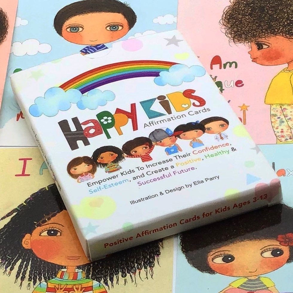 Inspire confidence and positive thinking with these Happy Kids daily affirmations!