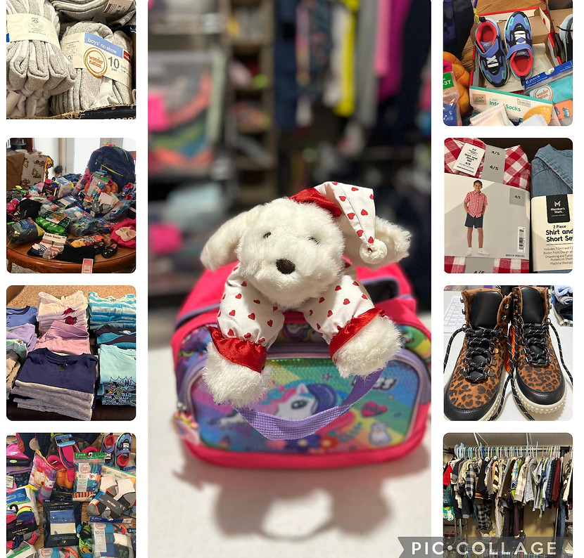 items we donate to help families