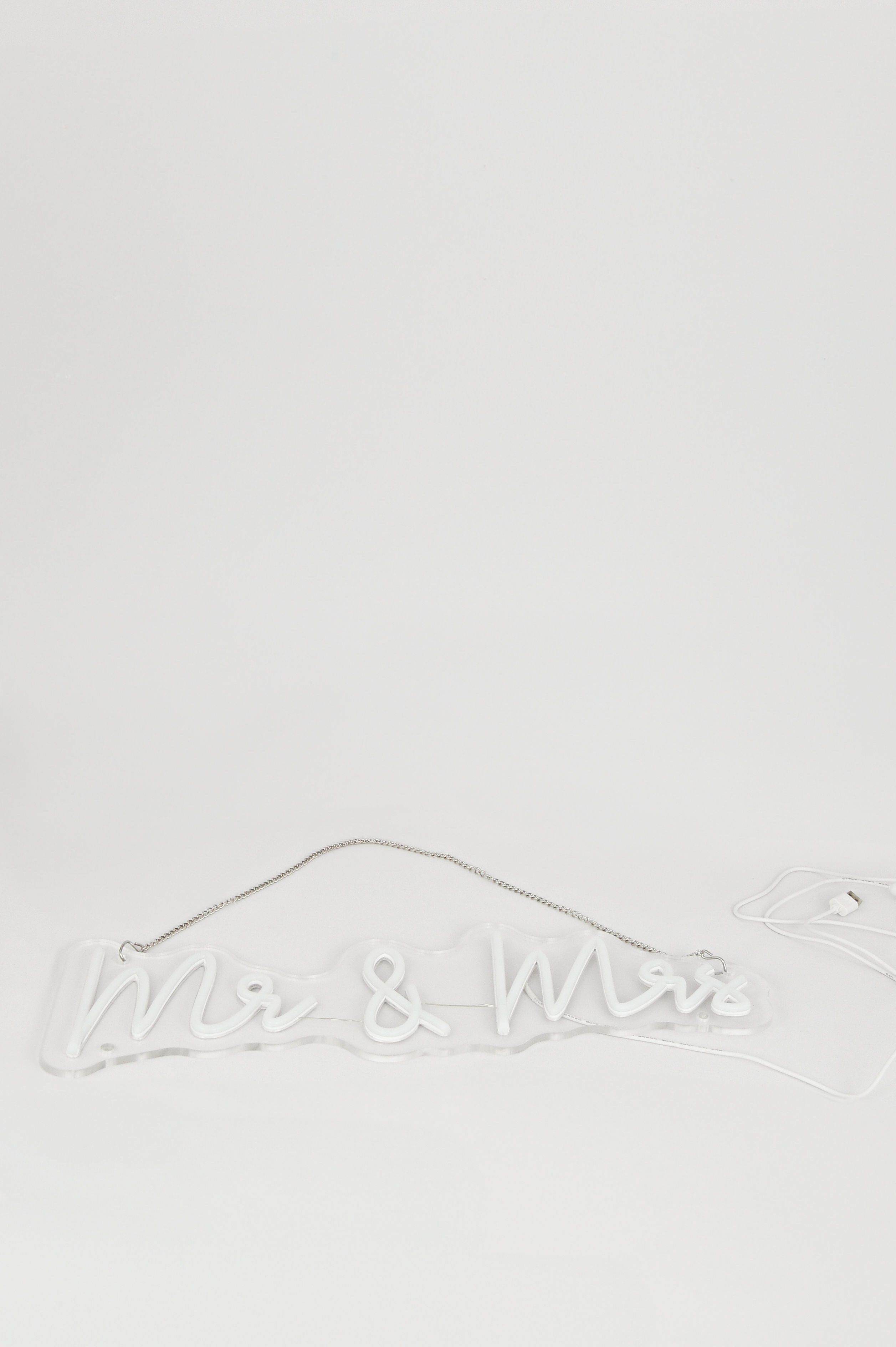 Neonschild "Mr & Mrs"