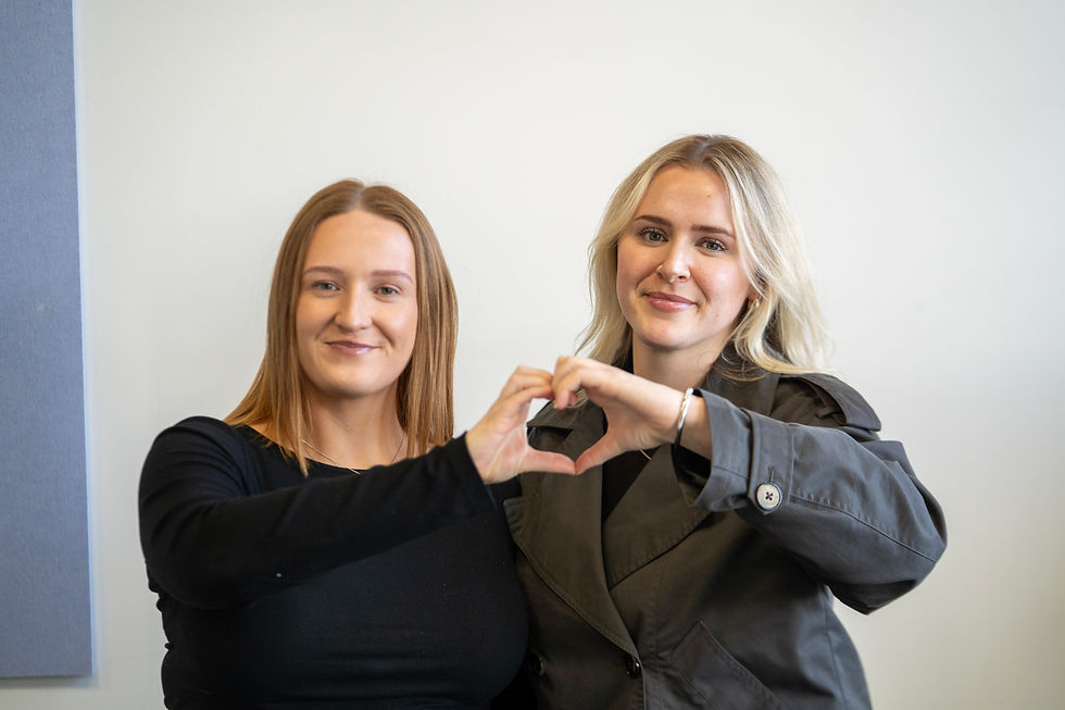 Aslyn and Holly from Te Tahi Youth’s Pathways team taking part in Our 42.
