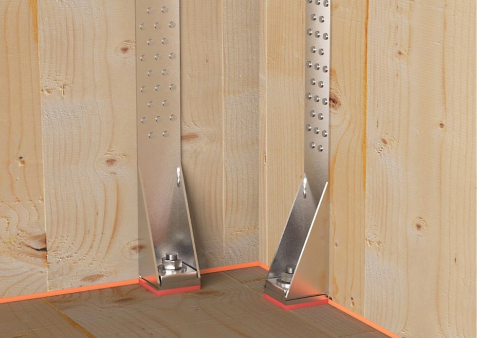 Miniature : Équerres traction WHT-340mm, Boite de 10