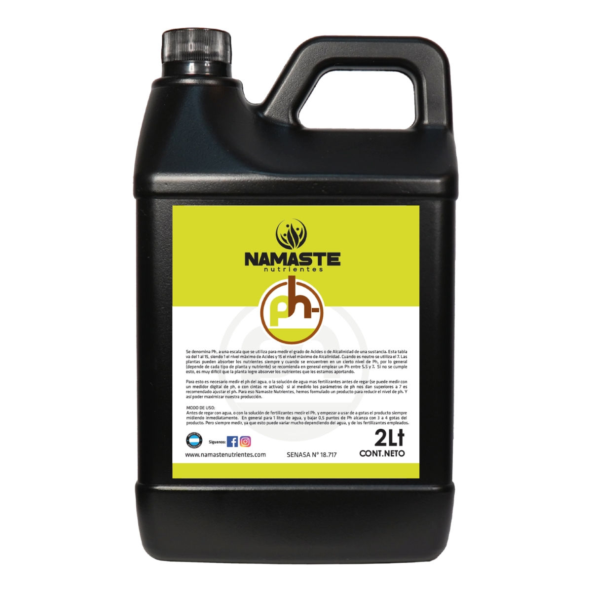 Namaste PH- Reductor 2 Litros