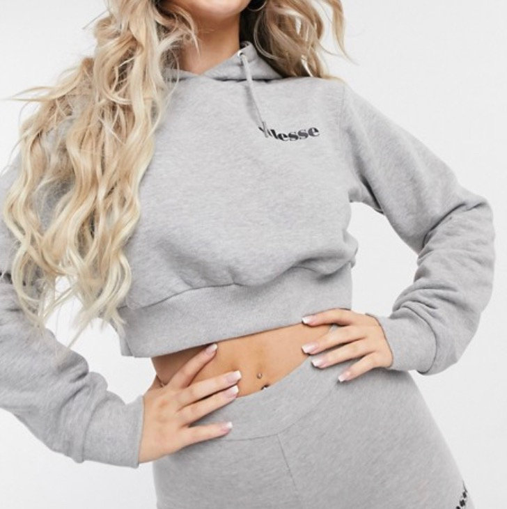 ellesse cropped jumper