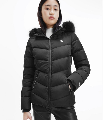 RECYCLED POLYESTER DOWN PUFFER JACKET 