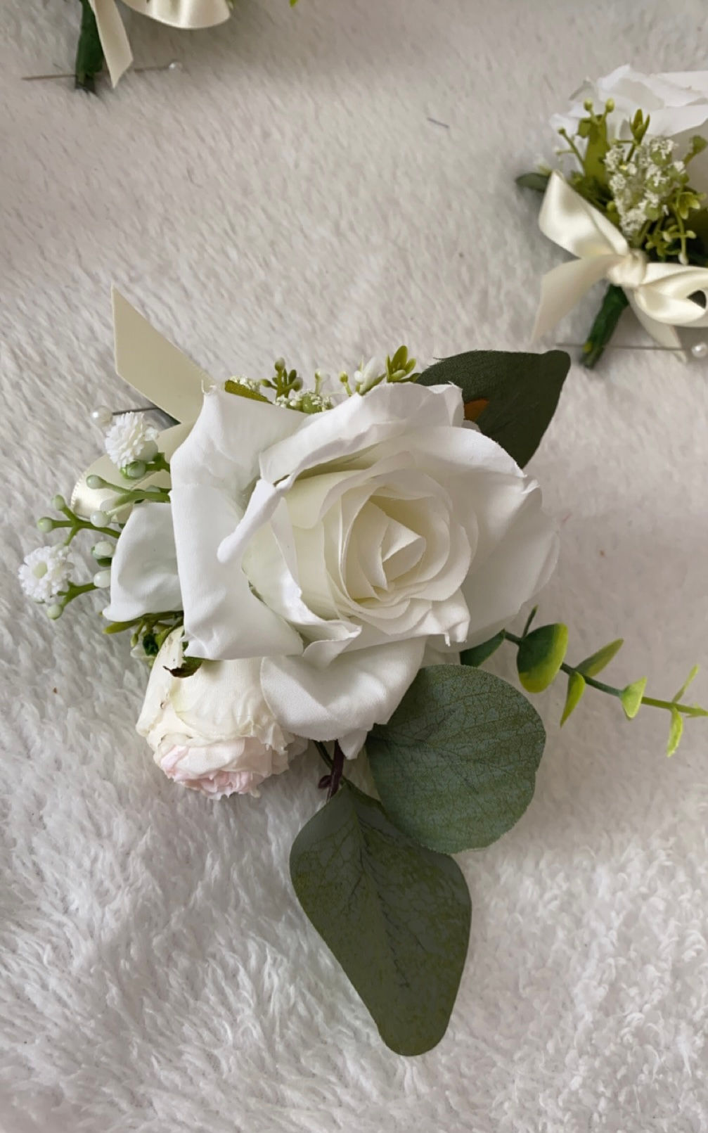 ‘Rita’ - Groom Double Buttonhole