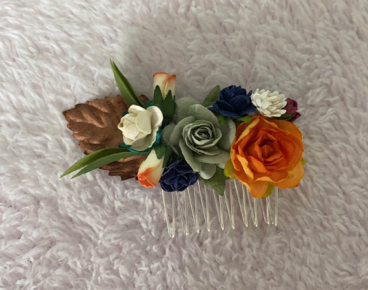 Autumnal Hair Comb