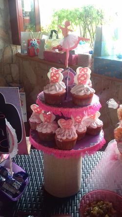 cupcakes bailarina